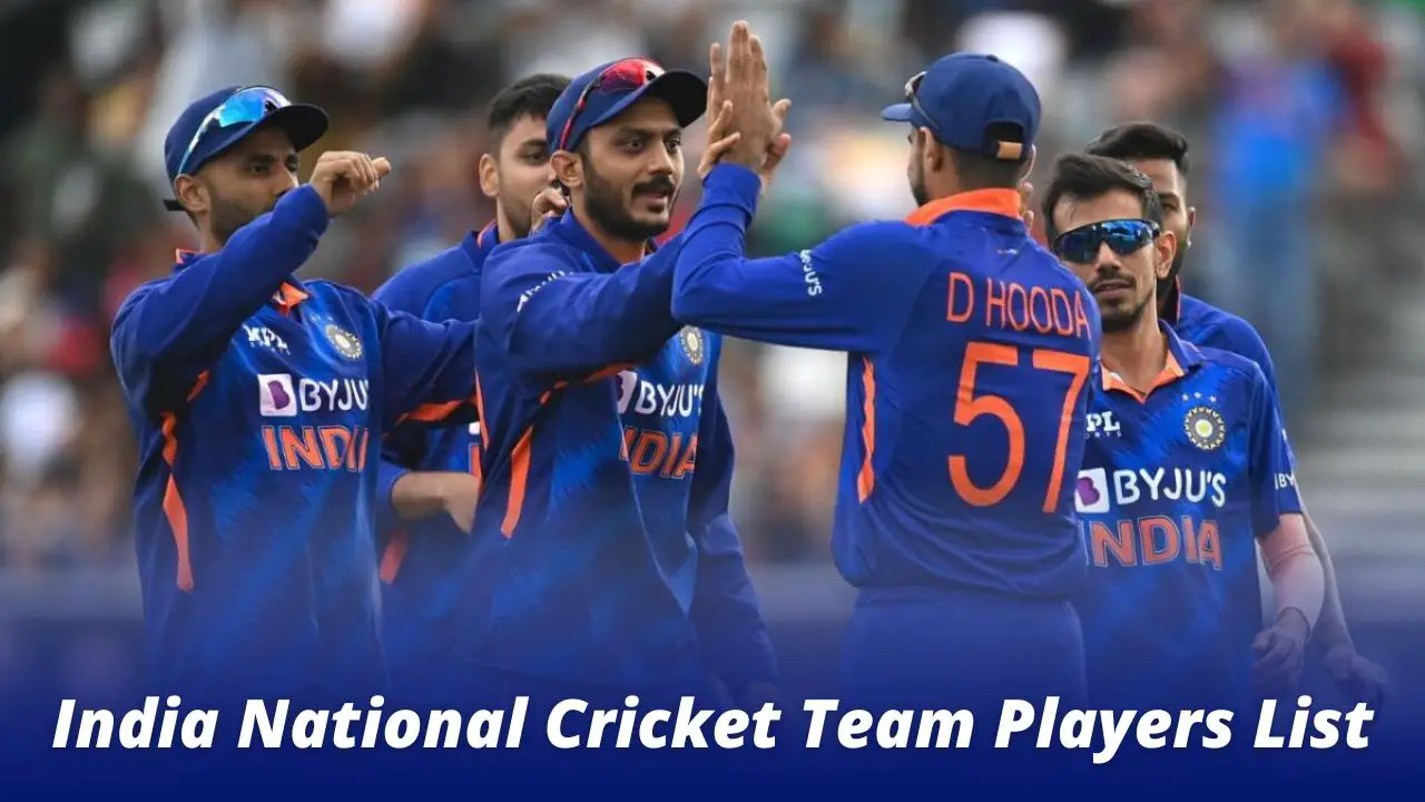 India National Cricket Team Players List CricsInsider