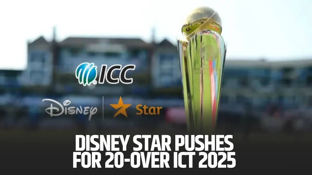 No more 50over ICC Champions Trophy? Disney Star pushes for 20over