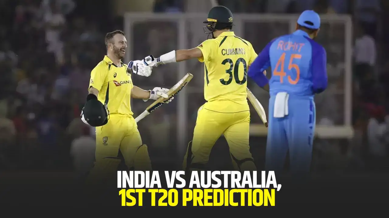 India vs Australia,1st T20, Dream11 Team Prediction and Today’s Lineups, for IND vs AUS Dr. Y.S