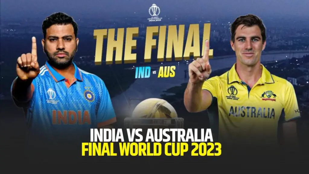World Cup 2023 Final India Vs Australia Match Date Time Ticket 