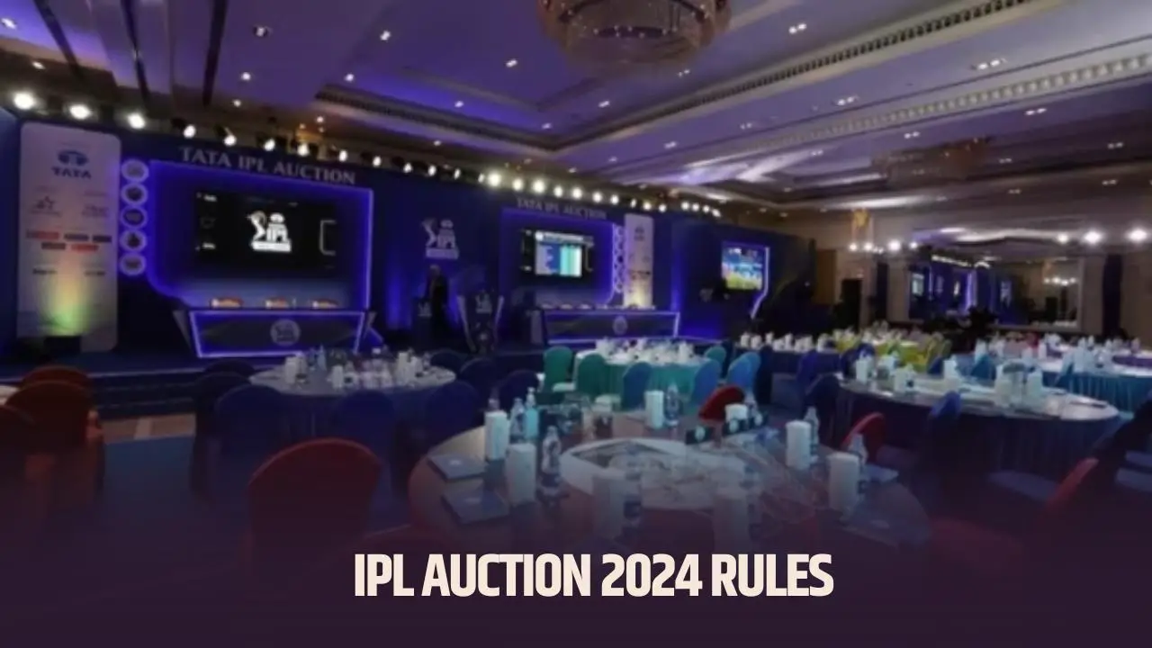 IPL Auction 2024 Rules: Understanding The Accelerated Process And ...