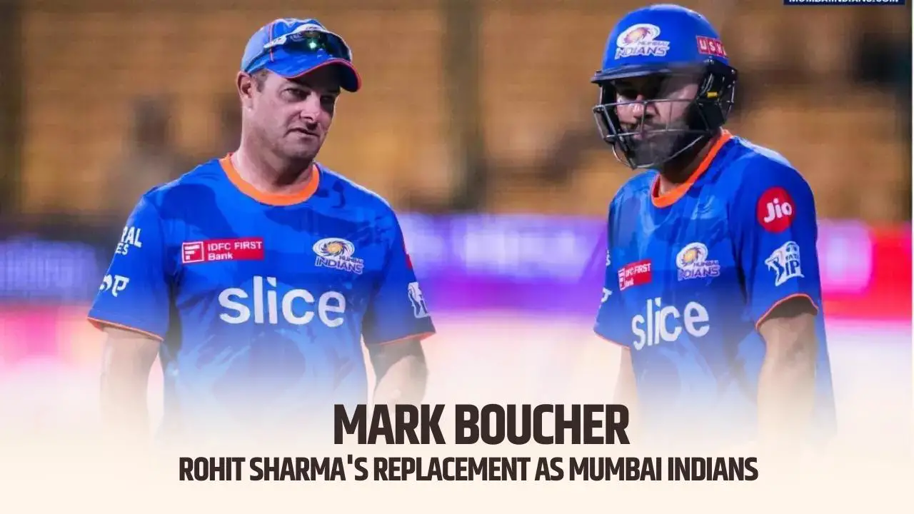 Mark Boucher Reveals the Reason for Rohit Sharma's Replacement as ...