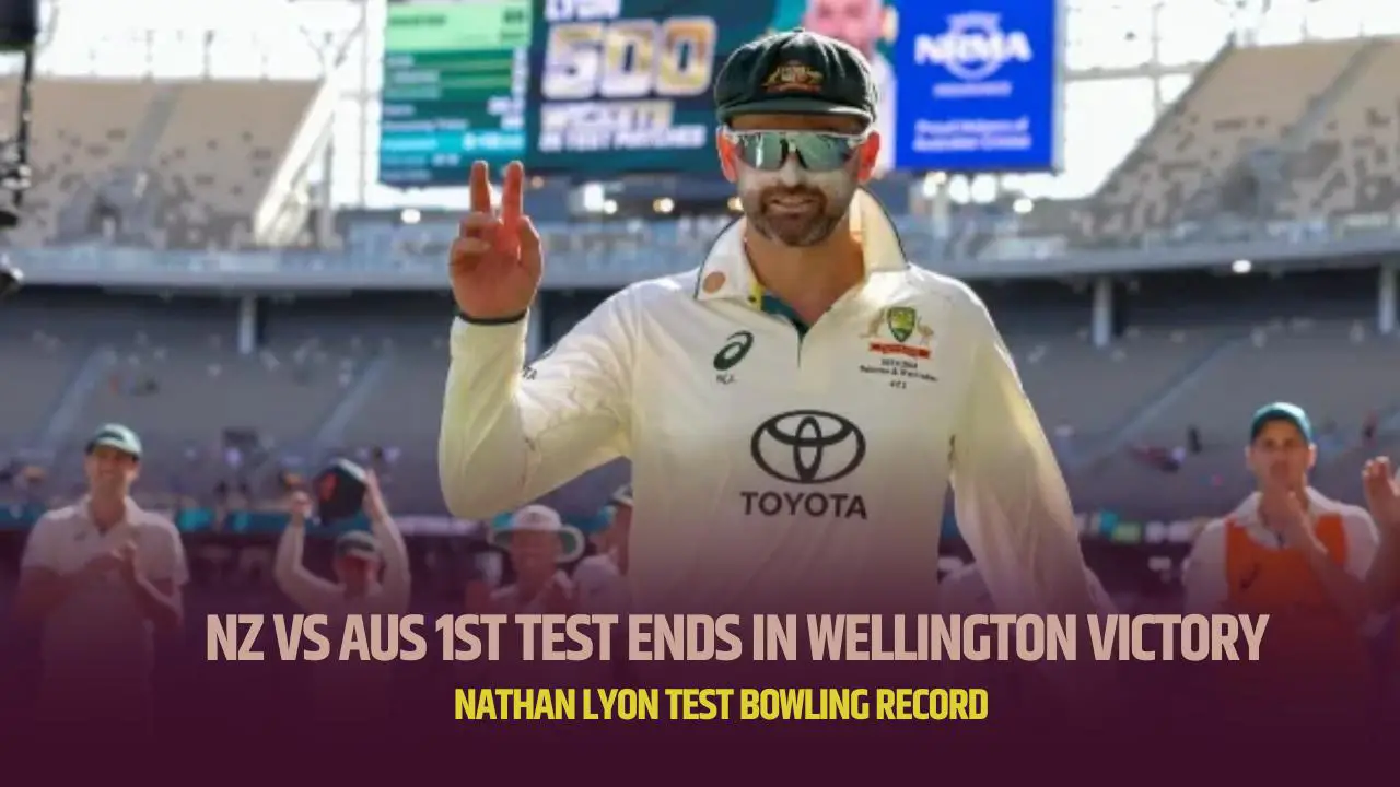 Nathan Lyon joins Warne & Murali in elite Test bowling record